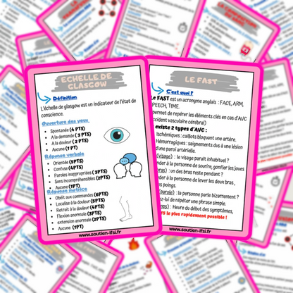 Pack - Lot de 4 fiches mémos - l'essentiel