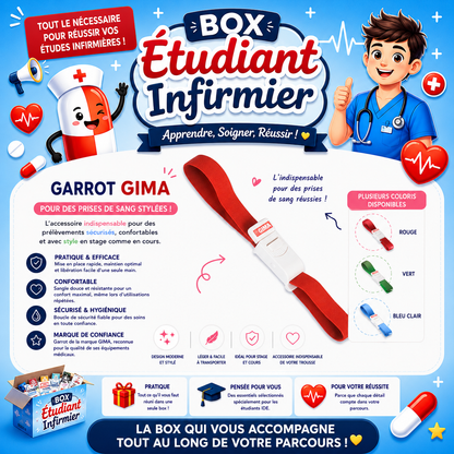 La Box Étudiant Infirmier – L’essentiel pour réussir tes stages