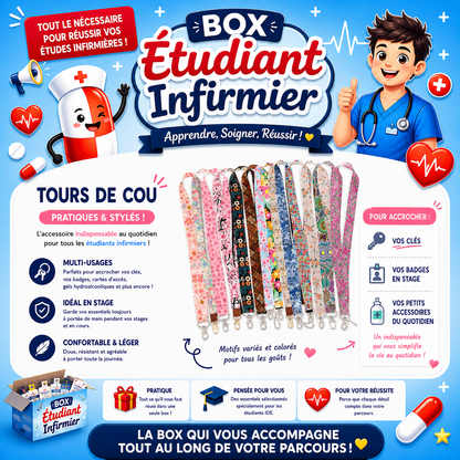 La Box Étudiant Infirmier – L’essentiel pour réussir tes stages