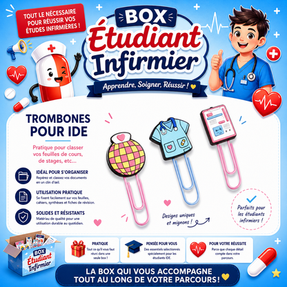La Box Étudiant Infirmier – L’essentiel pour réussir tes stages