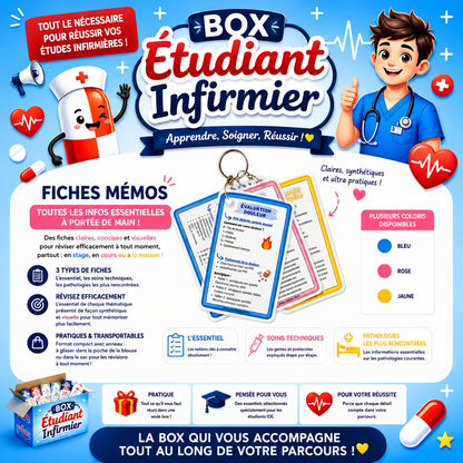 La Box Étudiant Infirmier – L’essentiel pour réussir tes stages