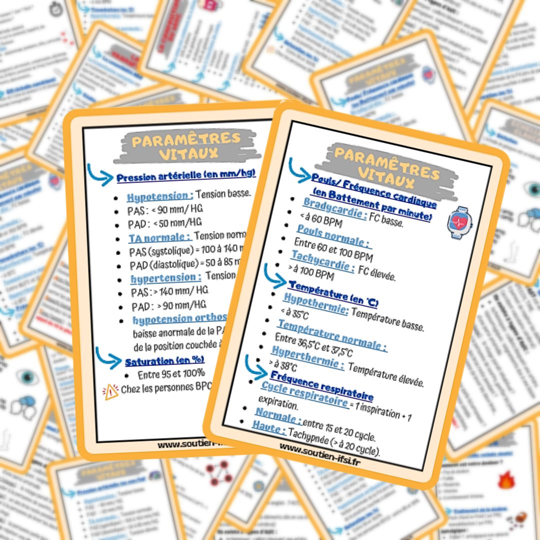 Lots de 4 fiches mémos IDE - l'essentiel